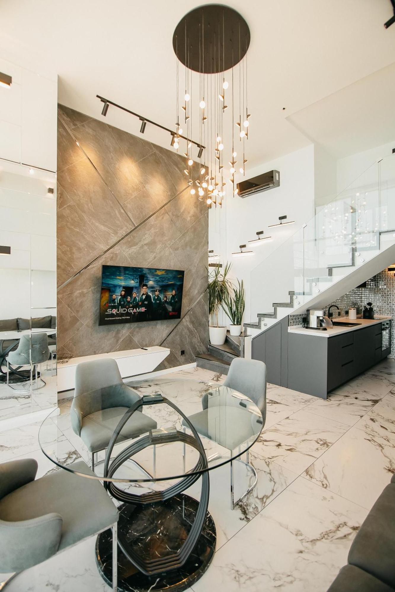 דירה Penthouse-panorama